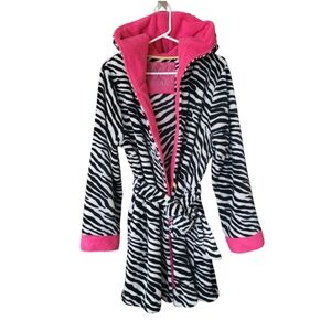 Steve Madden Mad Crazy dreams lounge wear,house robe,zebra print